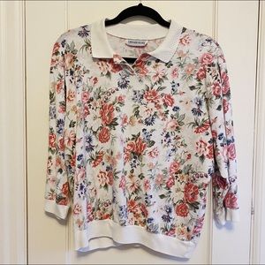 Vintage floral top